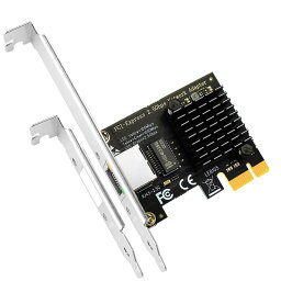 GLOTRENDS LE8105 2.5 Gigabit PCI-Eネットワークカード、10/100/1000Mbps RJ45 LANカード