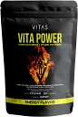 VITAS（バイタス） VITA POWER ビタパワー マカ 亜鉛 マルチビタミン 12種類の栄養機能食品 120粒 日本製