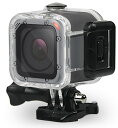 FitStill Go Pro Hero 5 Session対応のFitStillダイブハウジングケース Hero5 Session Hero Session対応ダイビング防水保護カバー使用水深45mブラケット付き