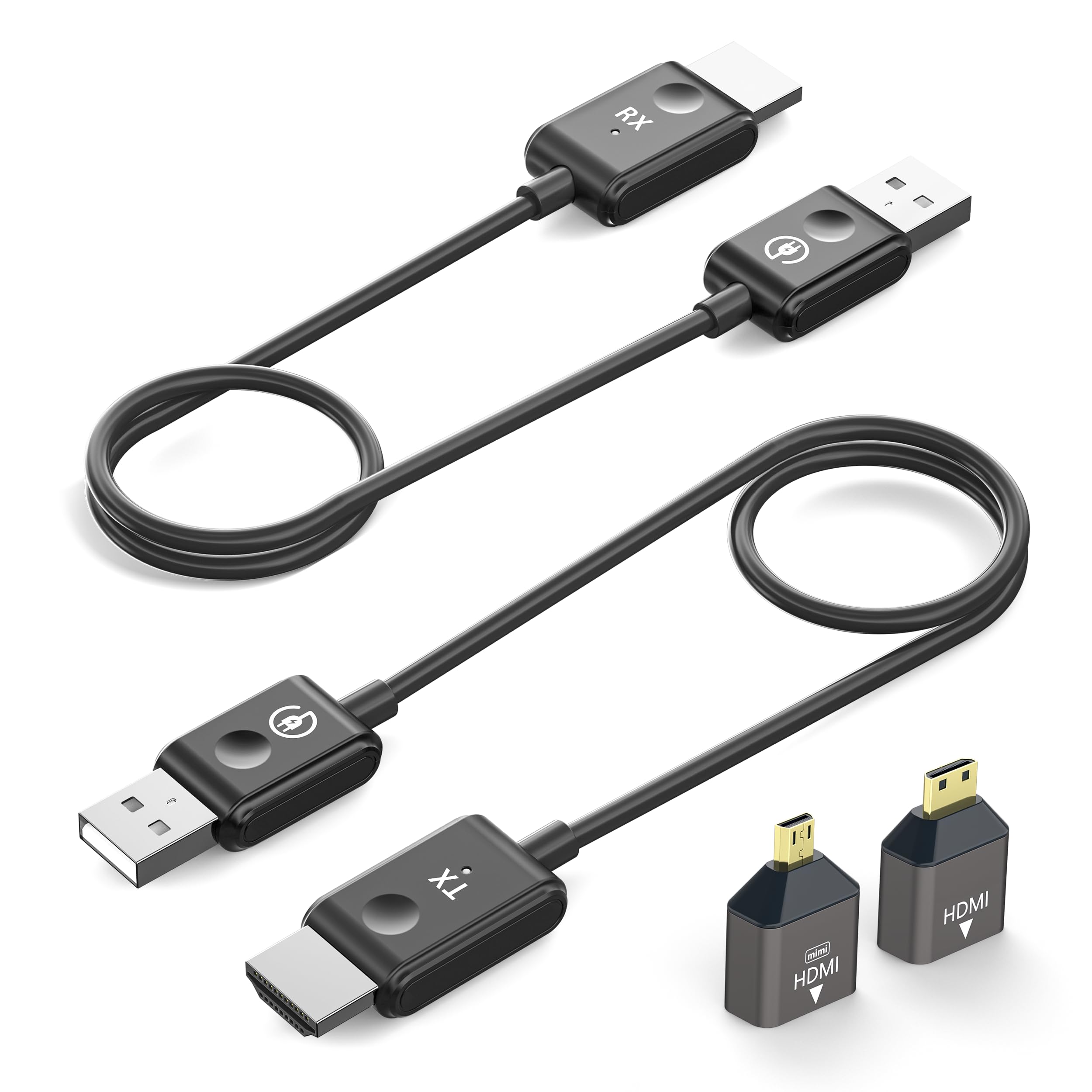 ワイヤレス hdmi 無線 TIMBOOTECH ワイヤレスhdmi 送信機と受信機セット 無線化＆1080HD＆50メートル＆5G低遅延＆Wifi不要 無線映像伝送システム PC/カメラ/ブルーレイレコーダー/TV/モニター/ディスプレイなど適用 HDMIトランスミーターとレシーバー