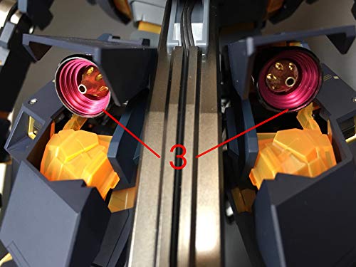 PLAYS REGALの【送料無料】PG 1/60 ユニコーンガンダム用 メタルバーニア セット(機動戦士ガンダムUC) (PG 1/60 RX-0 ユニコーンガンダム2号機 バンシィ・ノルン用)｜アングル3