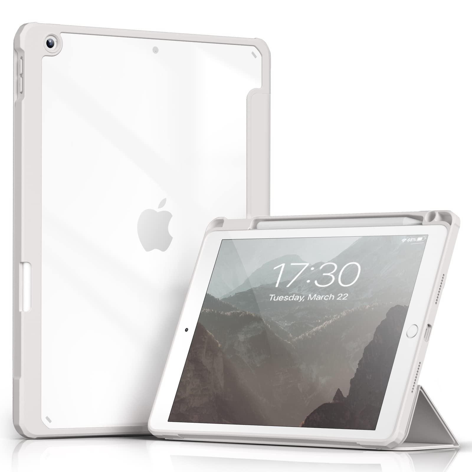 Aoub iPad 9 P[X 10.2 C` iPad P[X 9/8 /7 2021 2020 2019 obNJo[ y[ O܃X^h I[gX[v@\ y ^ h~ PUU[ TPU (fԍA2602AA2603AA2604AA2605) u[O[