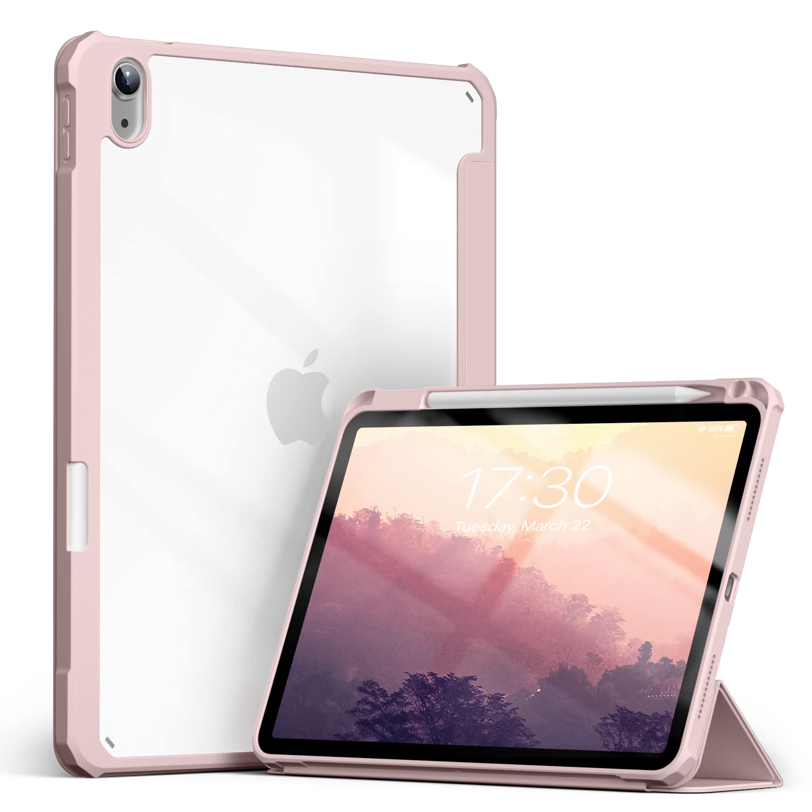 Aoub iPad Air 5 P[X 2022 / iPad Air 4 P[X 2020 10.9 C` obNJo[ Apple Pencil [\ Apple Pencil 2 CX[dΉ O܃X^h X[v@\ y ^ h~ PUU[ TPU CgsN