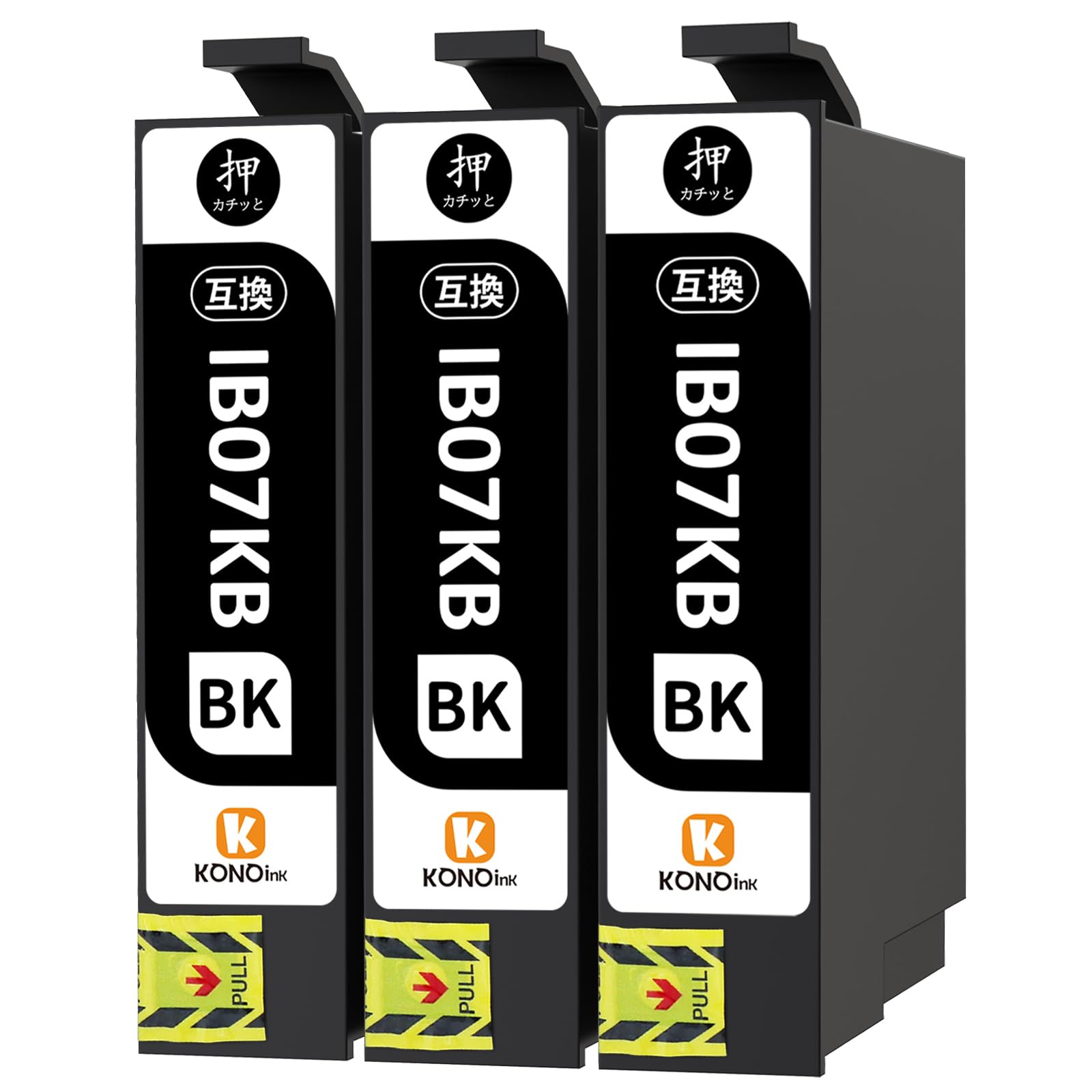 KONOink Epson ץ IB07CL4B IB07 ߴ  PX-M6010F PX-M6011F PX-S6010 IB07B (ޥ) ߴ󥯥ȥå BK 3  3ܥå IB07KB դ