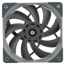 Thermalright TL-C12 pro―G120mmケース放熱する扇風機 4PINPWMコントロール 1850RPM 通風量の扇風機 S―FDBベアリング 2回の動つりあい グレー 便宜を図る設置やすい