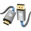 Silkland DisplayPort HDMI 変換ケーブル 3M DP HDMI 変換ケーブル 4K@30Hz 2K@60Hz 1080P@120Hz ディスプレイポート HDMI 変換【21.6Gbit/s 快速伝送】DisplayPort to HDMI【逆方向に非対応】