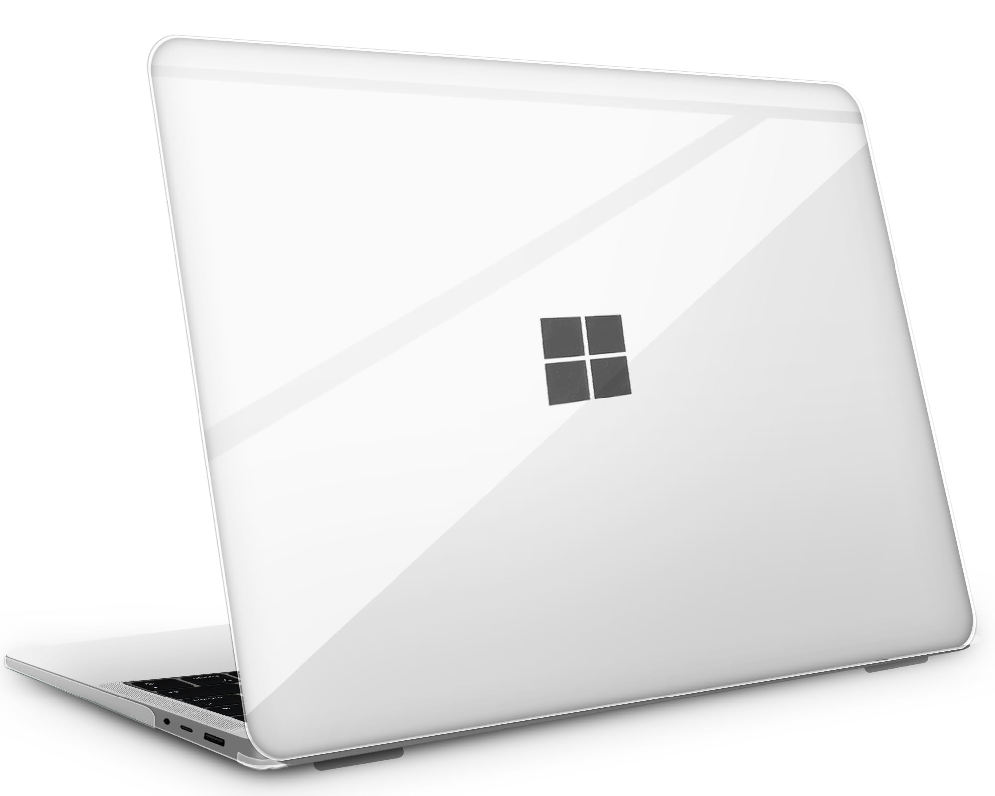 商品情報商品の説明説明 【ご注意、ご購入前に】 対応の機種と型番：12.4インチ Surface Laptop Go 3（2023年発売）/Surface Laptop Go 2（2022年発売）/ Surface Laptop Go（2020年発売） 2023/2022/2020年 (モデル番号：2013/1943) ※必ずご注文前に対応機種とモデル番号（xxxx）をご確認ください。モデル番号はSurfaceの底面に記載されています。注意：このケースは、13.5/15インチのSurface Laptop、Surface Bookシリーズ、Surface Proシリーズ、Surface Goやその他のデバイスには適していません。 【優れた構造設計(実用性と安全性を同時に実現)】 精密なカット技術と分割設計により、Surfaceの通常の開閉や外部ポートへのアクセスを全く妨げないケースです。 ケースの角は全方向から落下しないように設計されています。ボトムカバーには滑り止めパッド(滑り止め性能と通気性を両立)と最大36個の冷却孔を備えています。 【上質な素材】 本製品は、物理的な傷に強い優れたポリカーボネート素材を使用しています。光の透過率が高いので、MacBookがより一層輝きます。この素材は柔軟性があるため、設置・撤去の際も壊れる心配がないです。もちろん、黄変防止効果も侮れません。 【装着手?の?明】 トップカバーを約60°開き、トップカバーを2つのクリップで固定します。 エッジに沿って押し、2つの固定クリップがしっかりSurface Laptop Go 2/1を固定できたことを確認してください ボトムカバーを取り付け、クリップが空気循環部分にラッチされていることを確認してください すべてのクリップがロックされるまで、ケースのエッジに沿ってゆっくり押します 【ご購入後も安心】 ご注文日から 120日以内に製品不具合が生じた場合は、確認後、迅速に同一の新品と交換致します。 製品?配送に関するご質問はカスタマ-サポ-トまでお気軽にご連絡ください。主な仕様 【この製品に関するクイックアンサー】Surfaceが明るく見えるのはなぜですか?保護ケース付きですから。 なぜ、Surfaceに傷がつくことを心配しないのですか?保護ケース付きですから。 保護ケースを付けても、Surfaceが薄くて軽いのはなぜですか?これは、ケースにポリカーボネートを使用しているためです。br?【Laptop Goに特化した構造設計】 ?精密なカット技術と分割設計により、Surface Laptop Go 3/2/1の通常の開閉や外部ポートへのアクセスを全く妨げないケースです。 ?ケースの角は全方向から落下しないように設計されています。 ?ボトムカバーには滑り止めパッド(滑り止め性能と通気性を両立)と最大36個の冷却孔を備えています。br?【上質な素材】 本製品は、物理的な傷に強い優れたポリカーボネート素材を使用しています。光の透過率が高いので、Surfaceがより一層輝きます。この素材は柔軟性があるため、設置・撤去の際も壊れる心配がないです。もちろん、黄変防止効果も侮れません。br【取り付け簡単】上下カバー分離しており、単体使用が可能。機体にぴったり合わせて、とりつけたり、とりはずしたりすることが簡単にできます。何度開閉してもパソコン本体の邪魔にならない、まるで何もつけてないかのようさ薄さで，持ち運びがしやすい。br??【対応機種】 12.4インチ Surface Laptop Go 3（2023年発売）/ Surface Laptop Go 2（2022年発売）/ Surface Laptop Go（2020年発売） 2022/2020年 (モデル番号：2013/1943)※必ずご注文前に対応機種とモデル番号（xxxx）をご確認ください。モデル番号はSurfaceの底面に記載されています。注意：このケースは、13.5/15インチのSurface Laptop、Surface Bookシリーズ、Surface Proシリーズ、Surface Goやその他のデバイスには適していません。