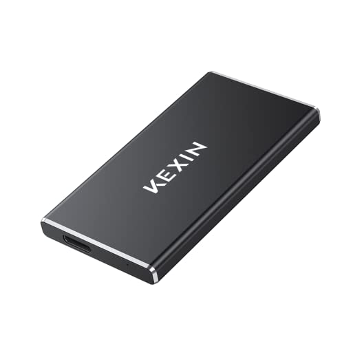 KEXIN OtSSD250GB USB3.1(Gen2) ^  |[^uSSD PS4([J[mF) ]x(ő)550MB/s ~j 2{P[ut Type-A/Type-C Ή ϏՌ ^ yʁiubNj