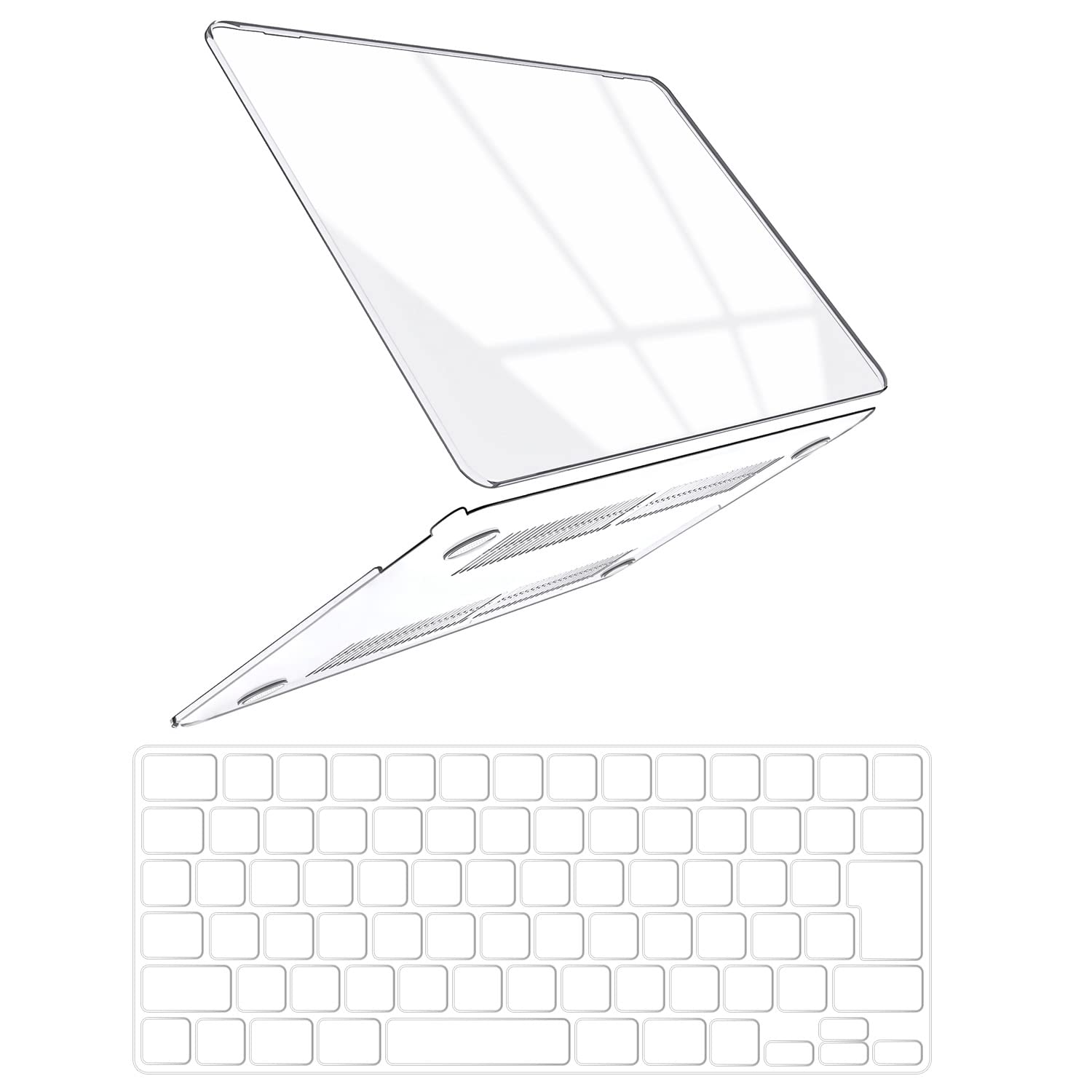 商品情報商品の説明説明 MacBook Air ケース A2681 13.6インチ対応主な仕様 【対応サイズ】2021年発売された New Macbook Pro ケース 14.2 インチ A2442 対応/JISーキーボードカバー 付き。。ご購入前に、必ずお持っているMacBookの底面にある「A」から始まる4桁のモデルナンバー(A1XXX)をご確認ください。br【便利自由】機器にぴったり合わせて、とりつけたり、とりはずしたりすることが簡単にできます。何度開閉してもMacBook本体の邪魔になりません。br【放熱設計・ゴム足】下部のカバーは排気口をふさがないデザインで、熱が過剰にこもることを防げます。 また、4つの外れにくいのゴム足により、テーブルとの摩擦を増強し、外れに滑りにくい。br【安全に使用可能】ケース裏側の正確なカッティング加工により、ケースの穴がMacBookの通気口にぴったりと合っているため、熱を素早く放出することができます。滑り止めゴムパッドは、使用中にMacBookが滑るのを防ぎます。br【取り付けと取り外しが簡単】Macbookケース - スナップフィットケース付きの私達のケースは取り付けと取り外しが簡単です。スリムなデザインは持ち運びが簡単です。トリムデザイン、バッテリーチェックボタン、USBおよびSDカードポート、すべてアクセス可能、ケースを取り外す必要はありません。