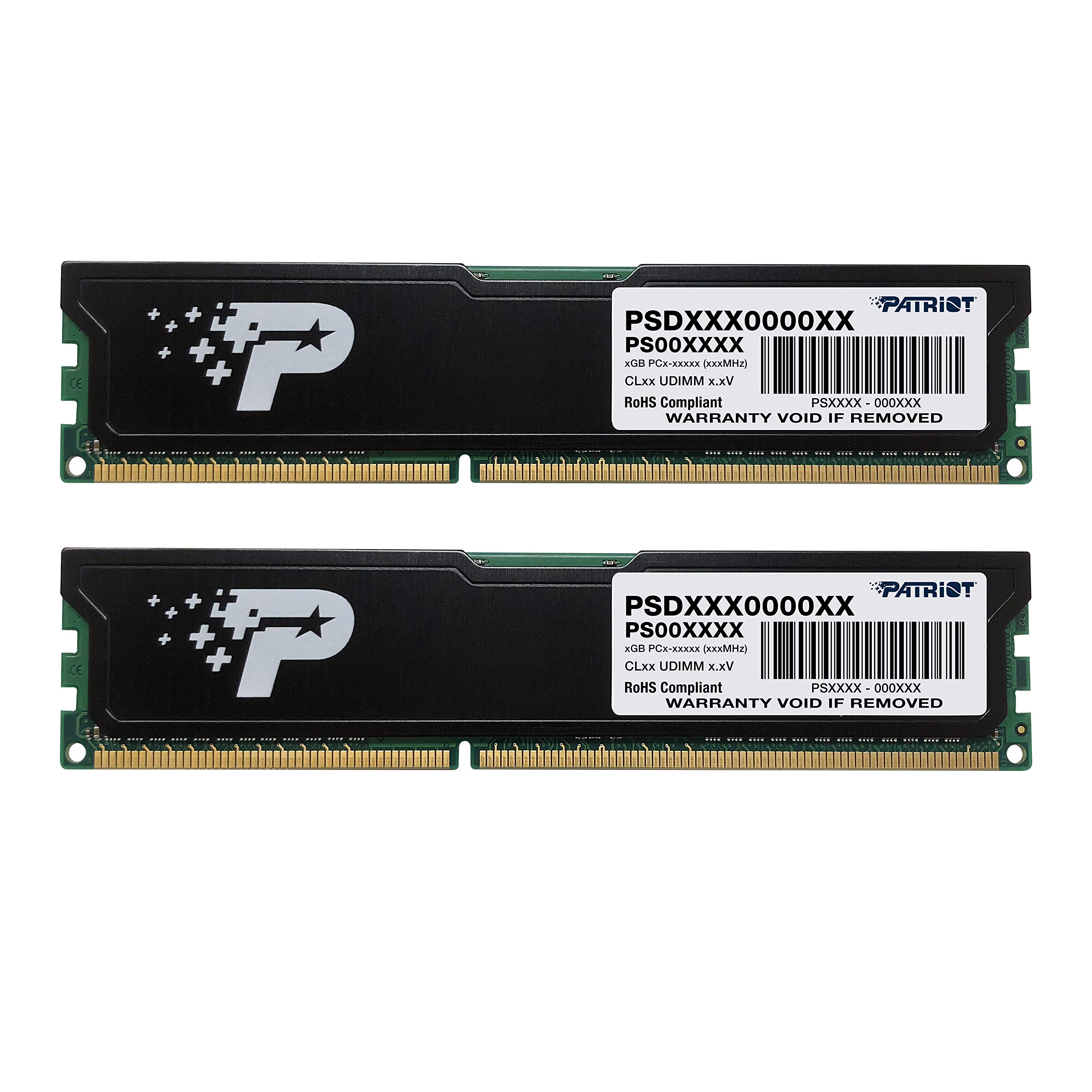 Patriot Memory DDR3 1600MHz PC4-12800 16GBキット (2 x 8GB) デスクトップ用メモリ ヒートシンク付PSD316G1600KH