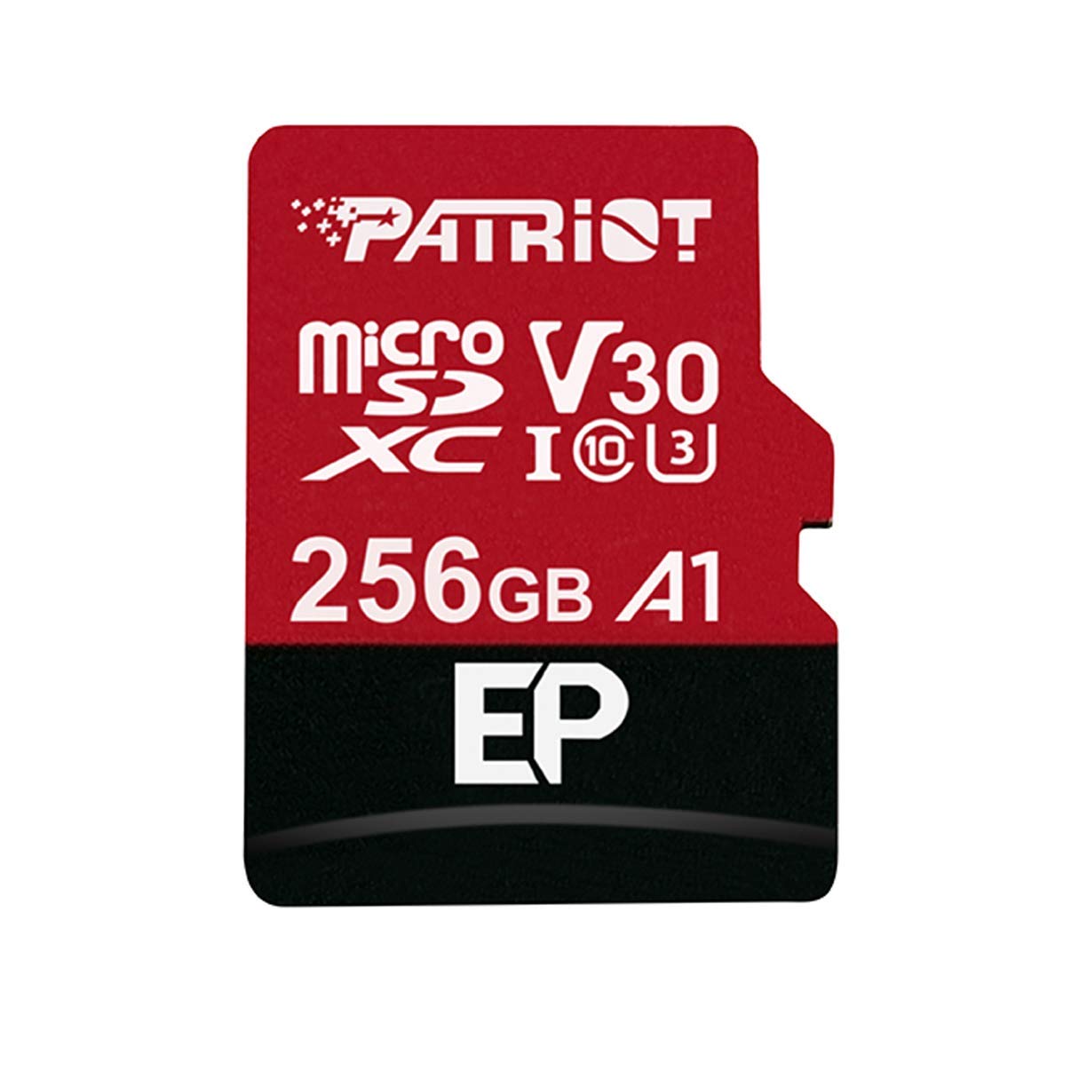 Patriot Memory A1 V30 MicroSD Memory Card 256GB Andriod Smartphones and Tablets Optimized Full HD & 4K PEF256GEP31MCX