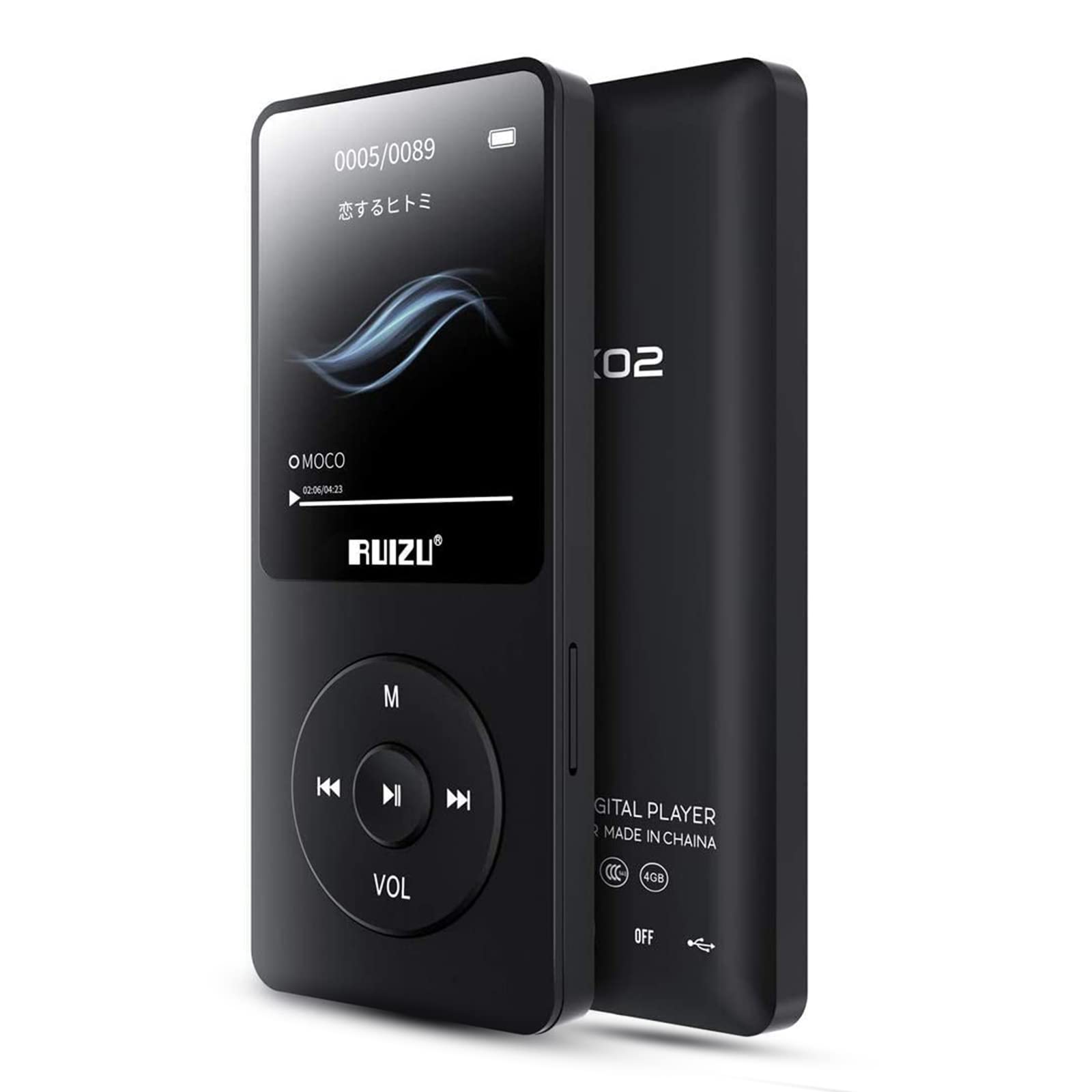 RUIZU MP3プレーヤー Bluetooth 5.0対応 HiF
