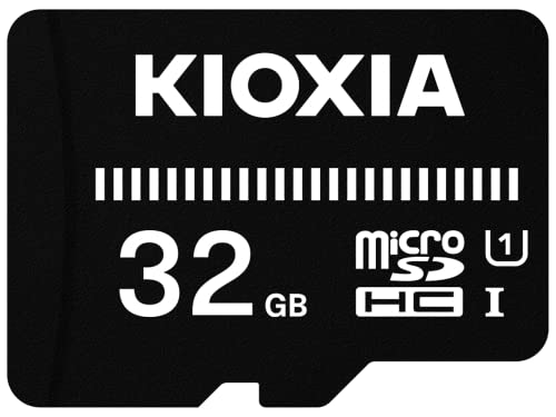 KIOXIA(キオクシア) 旧東芝メモリ microSD 32GB UHS-I対応 Class10 microSDHC (転送速度50MB/s) 国内サポート正規品 メーカー保証3年 KTHN-MW032G
