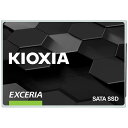 キオクシア KIOXIA 内蔵 SSD 480GB 2.5インチ 7mm SATA 国産BiCS FLASH TLC 搭載 3年保証 EXCERIA SSD-CK480S/N 【国内正規代理店品】