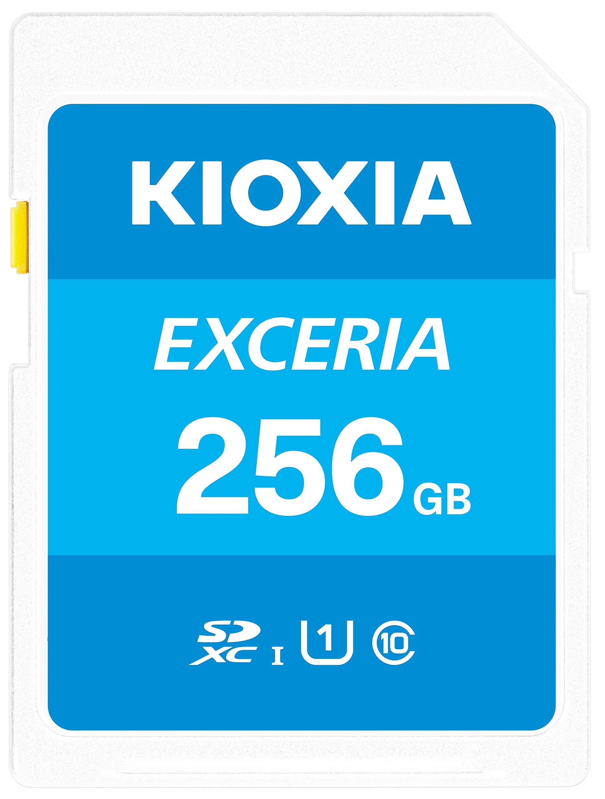 KIOXIA(キオクシア) 旧東芝メモリ SDカード 256GB SDXC UHS-I Class10 読出速度100MB/s 日本製 国内正規品 メーカー保証5年 KLNEA256G