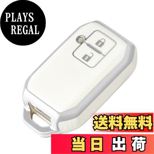 【送料無料】[OFFCURVE] スズキ/suzuki専用 スマート キーケース キーカバー 2ボタン 耐衝撃 スクラッ..