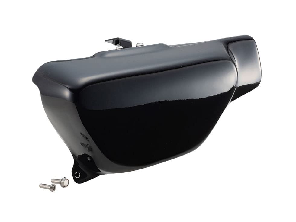 【送料無料】キジマ (kijima) バイク バイクパーツ サイドカバー 黒ゲルコート モンキー125('18-/JB02/JB03) 208-0411