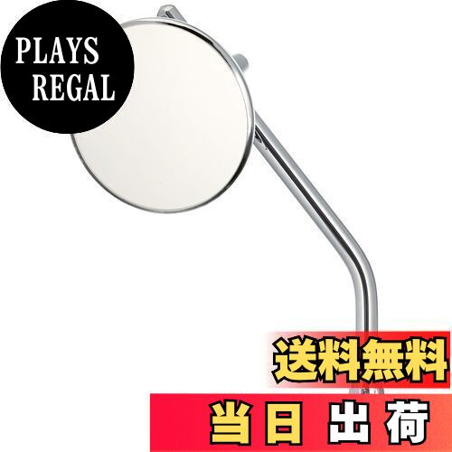 【送料無料】キジマ (kijima) バイク ミラー ミニラウンドミラー 76φ 正ネジ10mm 左右兼用 汎用 203-9170