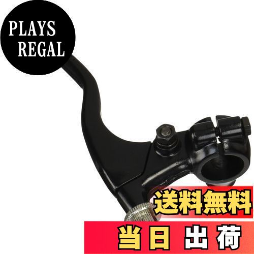 【送料無料】キタコ(KITACO) 左レバー&ホルダーセット(ミラーホルダー付) モンキー(MONKEY)等 ショート/ブラック 525-0700100