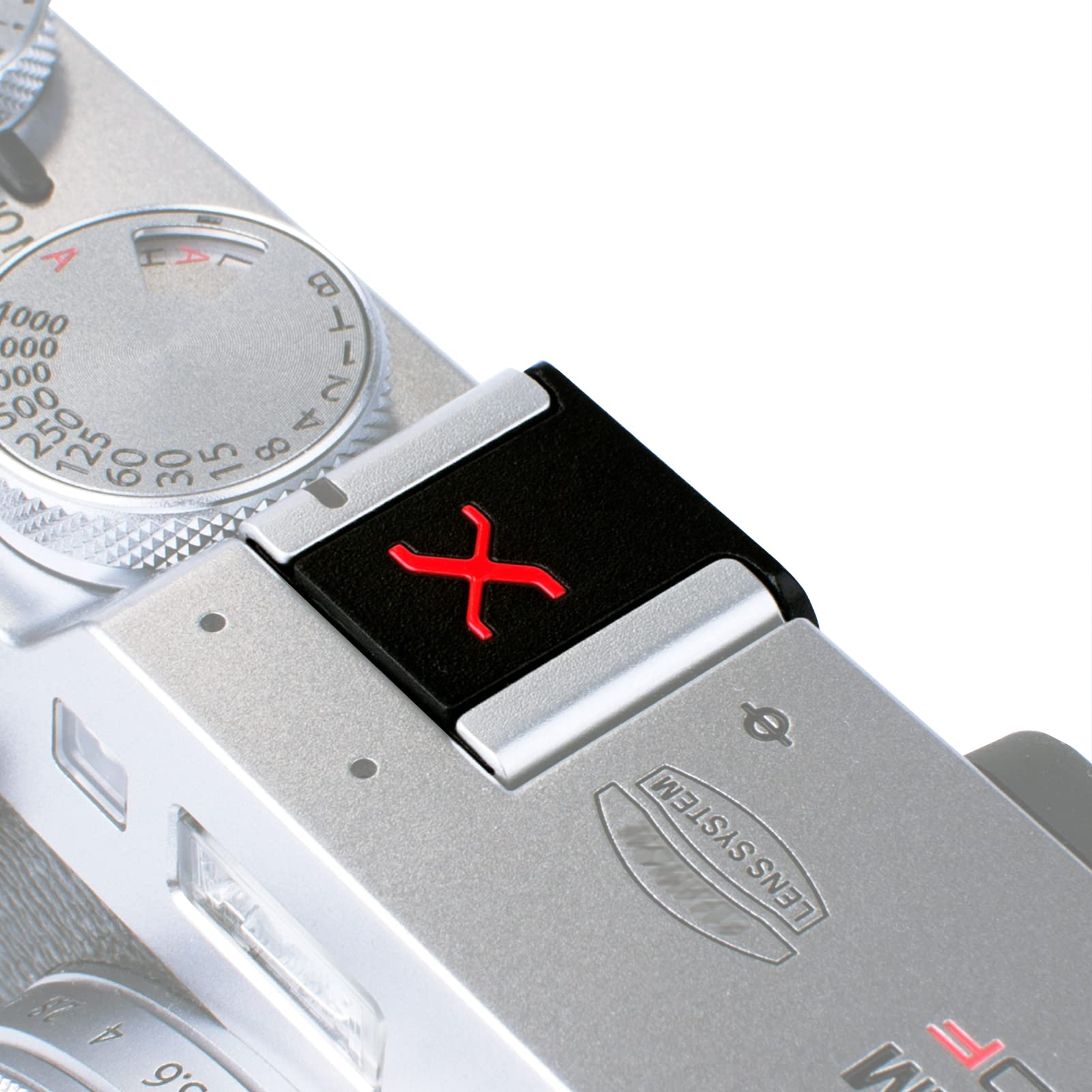 VKO カメラホットシューカバー Fujifilm用 X-S10 XH1 XPro3 XPro2 XT4 XT3 XT2 XT30 XT20 XE3 XE2S XT200 XT100 X100V X100F X100T用シューキャップ (BRX)