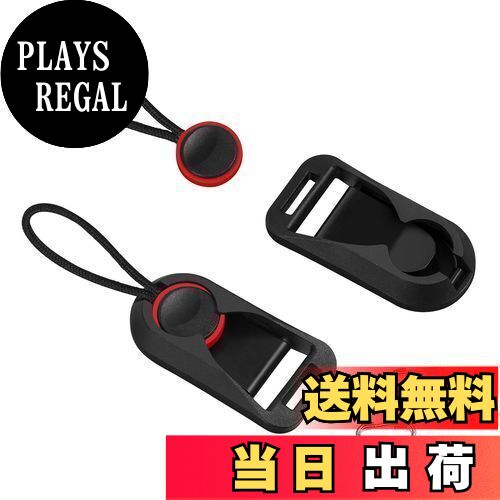 【送料無料】Cobby アンカーリンクス ストラップアダプター 三角リング付 カメラ・双眼鏡に汎用 黒+赤 ..