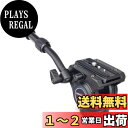 INNOREL フルード ビデオ雲台 2WAY フルード CNC アルミ合金 三脚 一脚 流体 ヘッド 2段ハンドル 長さ調整 27-41CM 撮影機材 プロDSLR一眼レフ デジタル カメラ スライダーレール 望遠鏡用 1/4"ネジ 耐荷重10KG (F60 雲台)