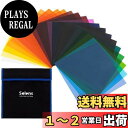 Selens カラーフィルター 25cmx25cm 照明用 ジェルカラーフィルター 半透明 色補正 20色セット 写真撮影 ストロボ フラッシュ LEDライト ...