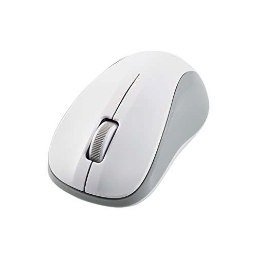 エレコム マウス ワイヤレスマウス Bluetooth 静音 3ボタン Sサイズ 抗菌 ホワイト M-BY10BRSKWH