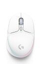Logicool G ゲーミングマウス G705 ワイヤレス マウス LIGHTSPEED Bluetooth 2種類無線接続に対応 LIGHTSYNC RGB 85g 軽量 PC windows mac ホワイト G705WL 国内正規品