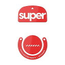 Superglide2 マウスソール for Logicool GPROX Superlight マウスフィート [ 強化ガラス素材 ラウンドエッヂ加工 高耐久 低摩擦 Super Smooth ]