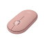 ロジクール ワイヤレスマウス PEBBLE MOUSE2 M350sRO 薄型 静音 Bluetooth Logi Bolt マウス 無線 ワイヤレス 左右対称 Easy-Switch 4000dpi 電池寿命24ケ月 windows mac Chrome Android iPad M350 ローズ 国内正規品