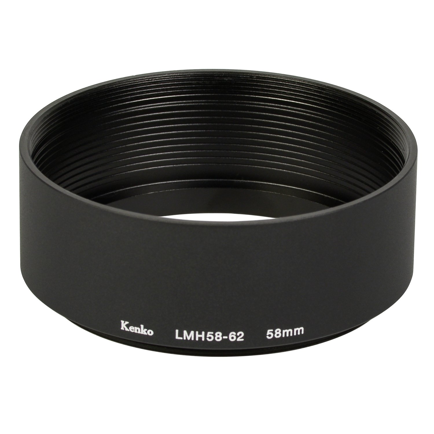 Kenko レンズフード レンズメタルフード LMH58-62 BK 58mm アルミ製 連結可能 792056