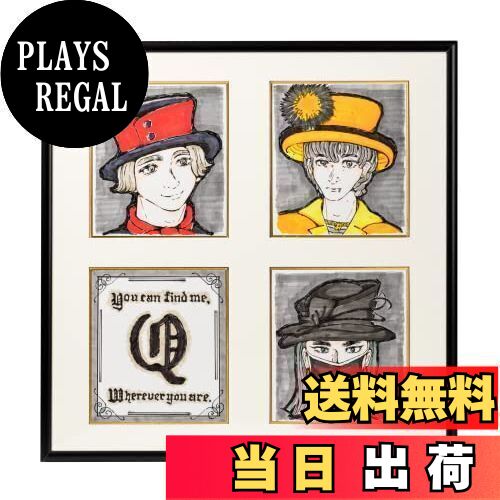 Kenko ミニ色紙用アルミ額縁 パチット ミニ色紙フレーム 4窓タイプ フロントオープン式 ブラック 日本製 AM-APT-M4-BK