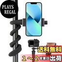 Taisioner フレキシブルアーム gopro用マウント アクセサリー スマホホルダーク アクションカメラ携帯用 曲げる柔らかい自撮り棒 折りたたみ 360度回転 自由調節 iPhone Gopro hero10/9/8/7/6/5/4 DJI insta360 X3 X2 AKASOに対応(Gopro phone adapter付き)