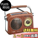 Gelielim ポータブルラジオ FM/AM/SW/ワイドFM対応 高感度 ラジオ USB/SDカード対応 MP3プレーヤー 大音量 USB充電/太陽光充電対応 レトロラジオ LEDライト付