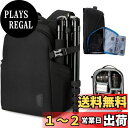 BAGSMART カメラバックパック デジタル一眼レフカメラバッグ 最大13.3インチのノートパソコンに対応 防水 レインカバー付き 三脚ホルダー 男女兼用 ブ...