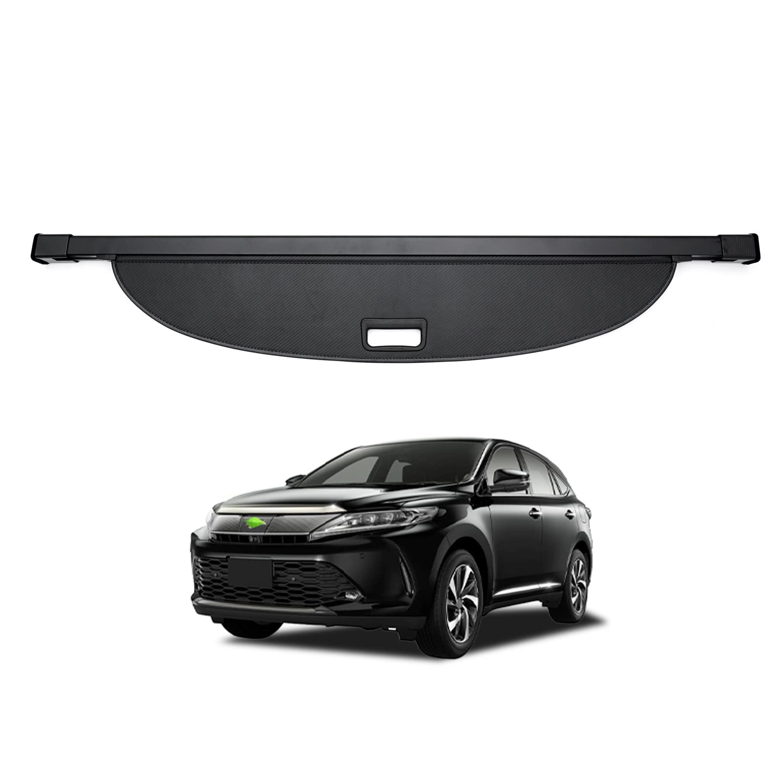 【送料無料】Mixsuper トヨタ ハリアー 60系 トノカバー ロールシェード HARRIER 2013年12月-2020年6月 ラゲージ収納 プライバシー保護 耐高温 車種専用設計 内装パーツ カバーカーテン 日よけ 荷室整理 PVC材質 防水加工 カスタムパーツ メーカー直営 1PCS (トヨタ ハリアー