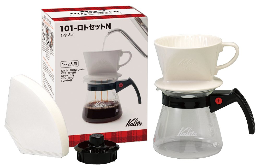 カリタ Kalita コーヒー ドリップセット 101-ロトセットN (1~2人用) #35161