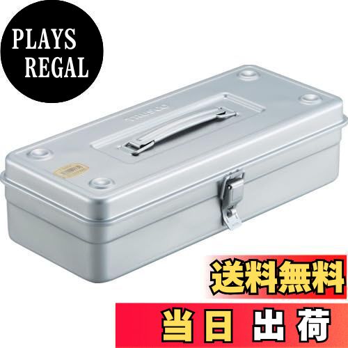TRUSCO(トラスコ) トランク型工具箱 373X163X102 シルバー T-350SV × 12個 【ケース販売】