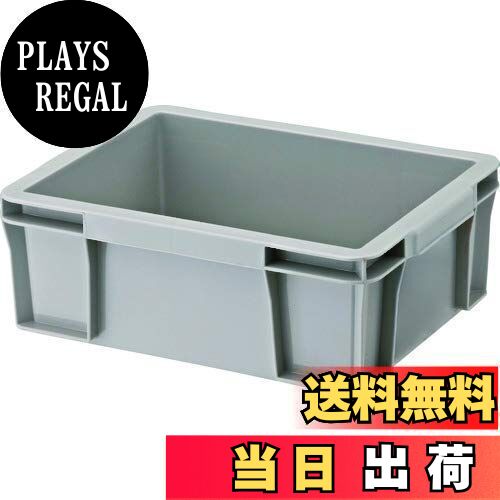 TRUSCO(トラスコ) THC型コンテナ 有効内寸246×165×96 グレー THC-04B-GY × 40個 【ケース販売】