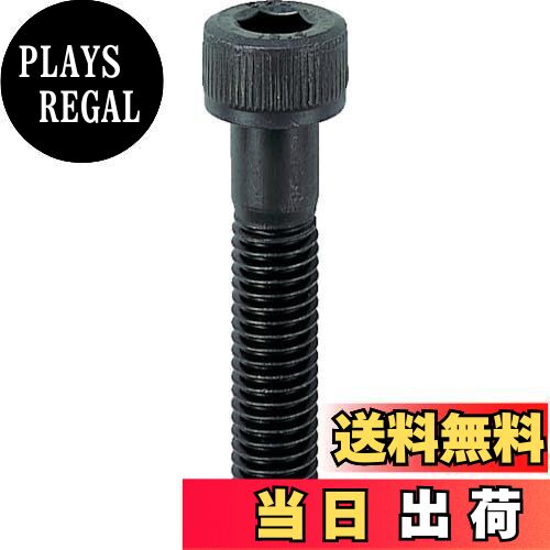 【送料無料】トラスコ中山(TRUSCO) 六角穴付ボルト 半ネジ B301675 黒染め M16×75 2本入 x 10パック 【ケース販売】