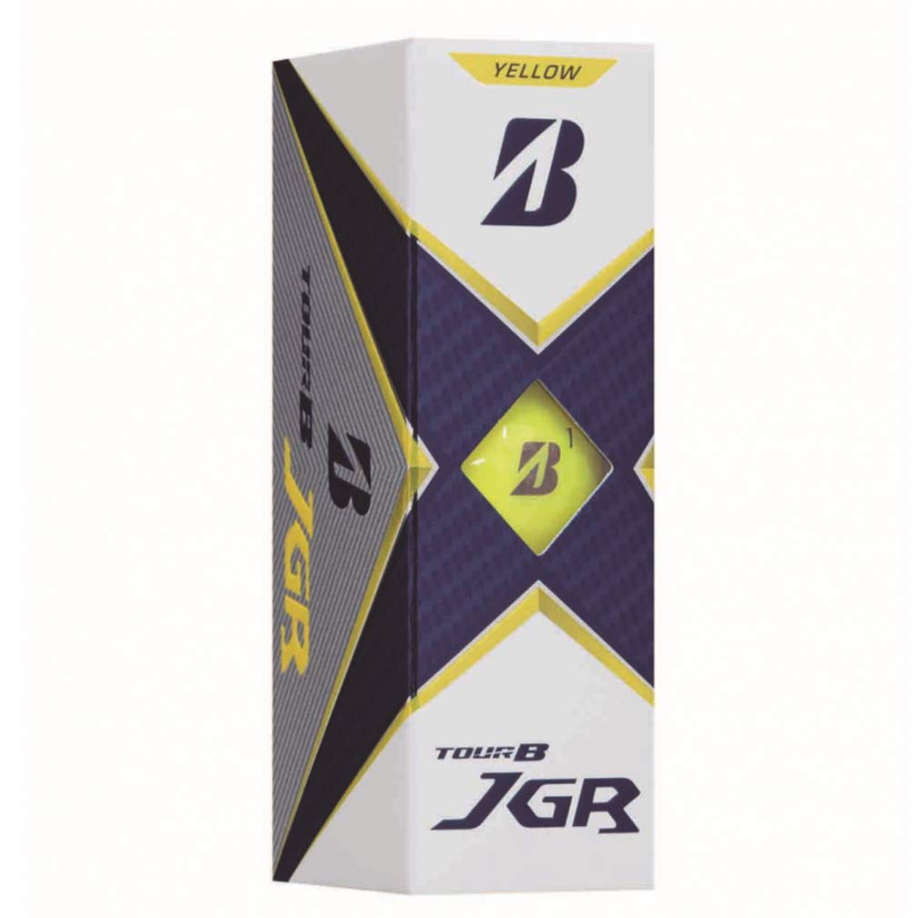 ブリヂストンゴルフ（BRIDGESTONE GOLF） ゴルフボール 21TOUR B JGR J1YX 3P （イエロー/FF/Men's）