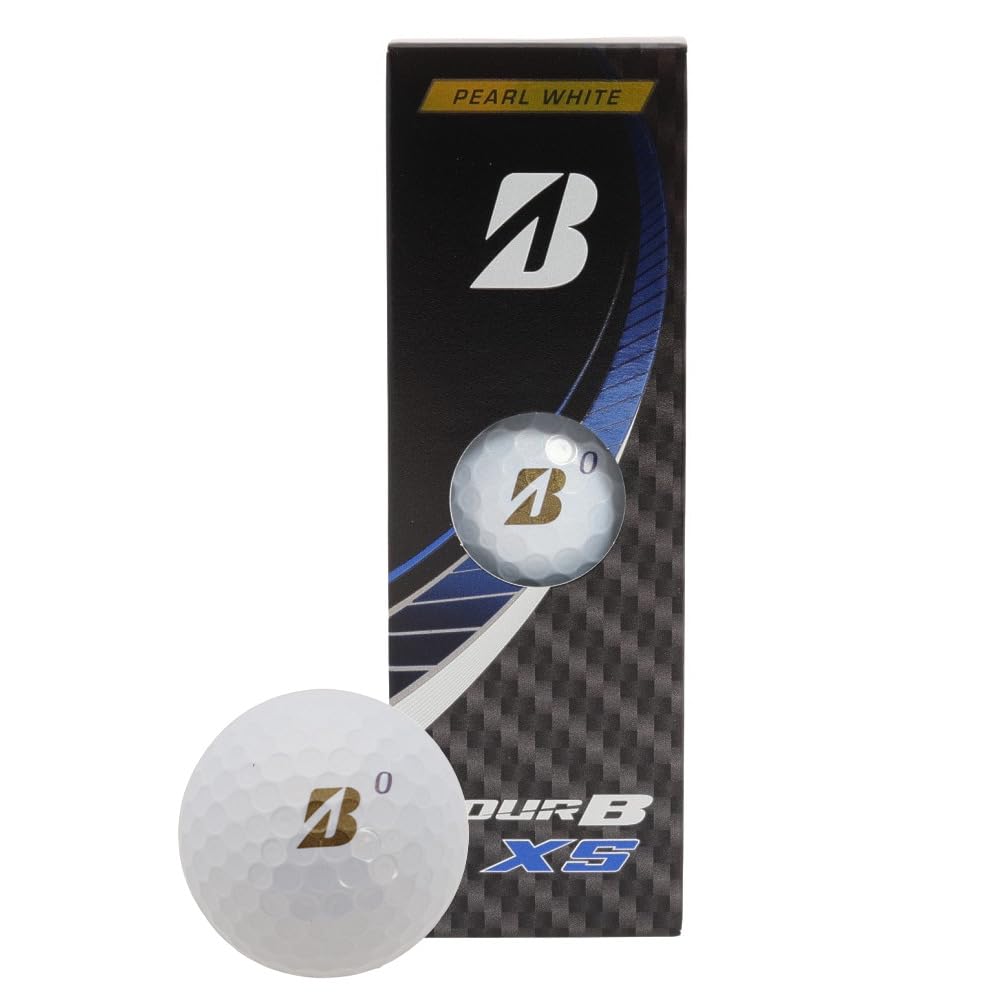 ブリヂストンゴルフ（BRIDGESTONE GOLF） ゴルフボール TOUR B XS 3個入り S2GXJ 3P （パ－ルホワイト/..