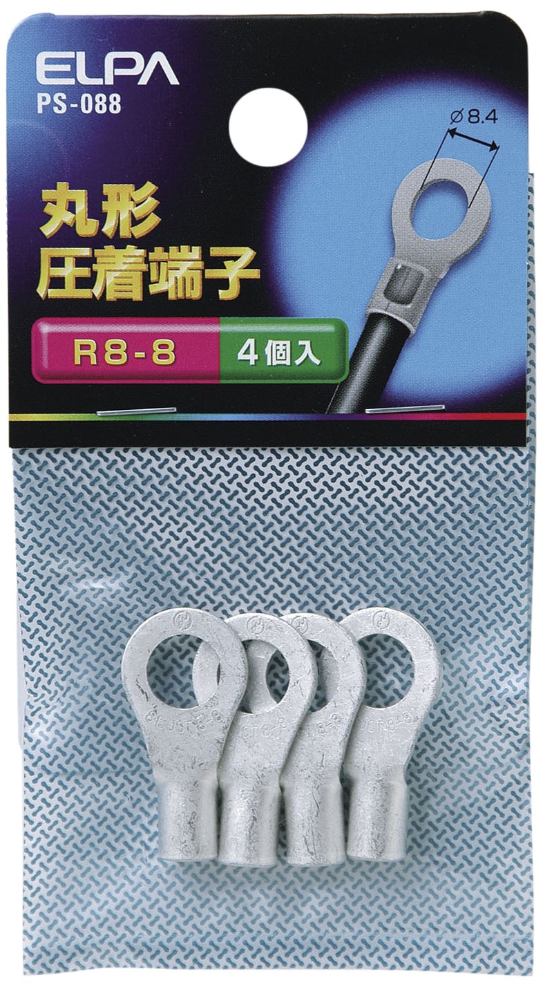 商品情報商品の説明説明 ※事業者向け商品です※ 入数 1個 R8-8 全長：29.8mm 適合電線範囲：単線φ 2.89~3.65mm ・より線 6.64~10.53mm2主な仕様 ※事業者向け商品です※br入数 1個brR8-8br全長：29.8mmbr適合電線範囲：単線φ 2.89〜3.65mm ・より線 6.64〜10.53mm2