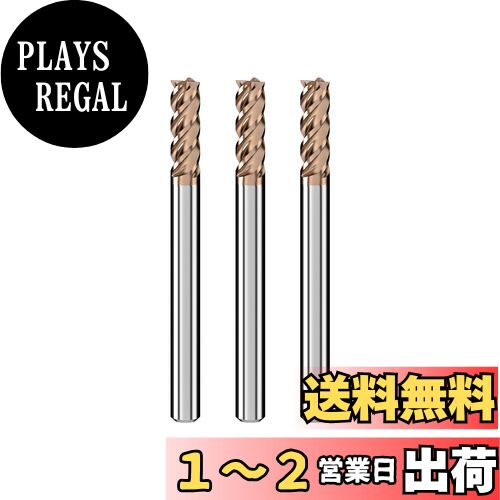 Cleqee  ɥߥ Ϸ4mm  Ĺ10mm  Ĺ50mm  4mm3ĥå 4 TiAlN Ķ...