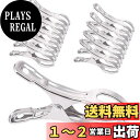 HUAZONTOM 洗濯バサミ ステンレス 布団ばさみ 10個セット(大きいサイズ) 竿ピンチ 強力 防風対策 ハンガー固定用 竿どめクリップ 洗濯物干しピンチ...