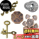HUAZONTOM 知恵の輪 知恵おもちゃ 5点セット 難易度6〜2 リングパズル 知恵玩具 大人 子供 謎解き 暇つぶしグッズ 立体パズル 知育 おもちゃ 鍵...