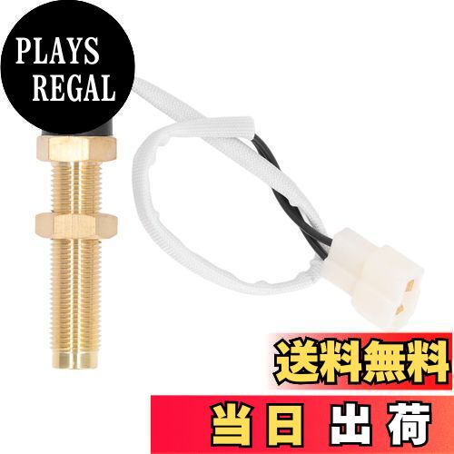 【送料無料】KIMISS 880?00040 タコメーター センサー、M16x1.5 パルス タコ ゲージ センダー 車 トラック ヨット ディーゼル エンジン パルス スピード メーター