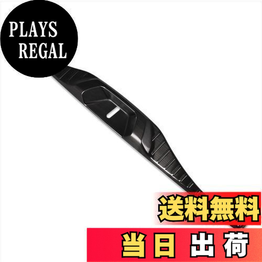 【送料無料】RUIQ トヨタ 新型 アルファード ヴェルファイア 40系 専用 内装 ステンレス ラゲッジ キッキングプレート スカッフプレートバック リア インナースカッフ カバー ガード ボード 保護 ガーニッシュ TOYOTA ALPHARD VELLFIRE 専用 設計 (黒色)