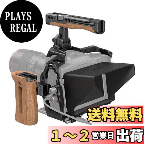 SmallRig BMPCC 6K Pro用ケージキット BMPCC 6K PROカメラ専用ケージ ハンドル マットボックス HDMIケーブルクランプ保護フィルム付き3299